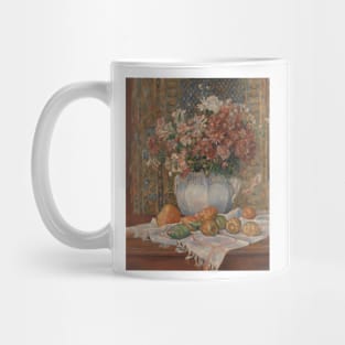 Still Life with Flowers and Prickly Pears by Auguste Renoir Mug